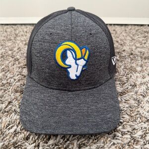 Los Angeles Rams Gray Flex Fit Hat